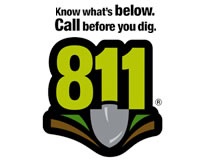 Know what's below. Call 811 before you dig.