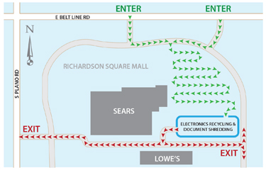 Electronic-Recycling-Drop-Off-Map