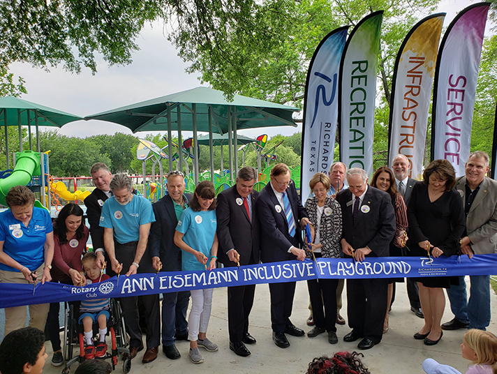 Inclusive Playground Ribbon Cutting