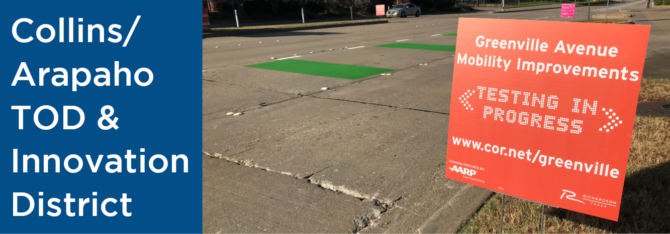 Greenville Avenue Banner - testing in progress