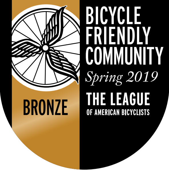 Bike Friendly Community Bronze 2019 Sign