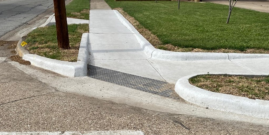 New Curb Ramps