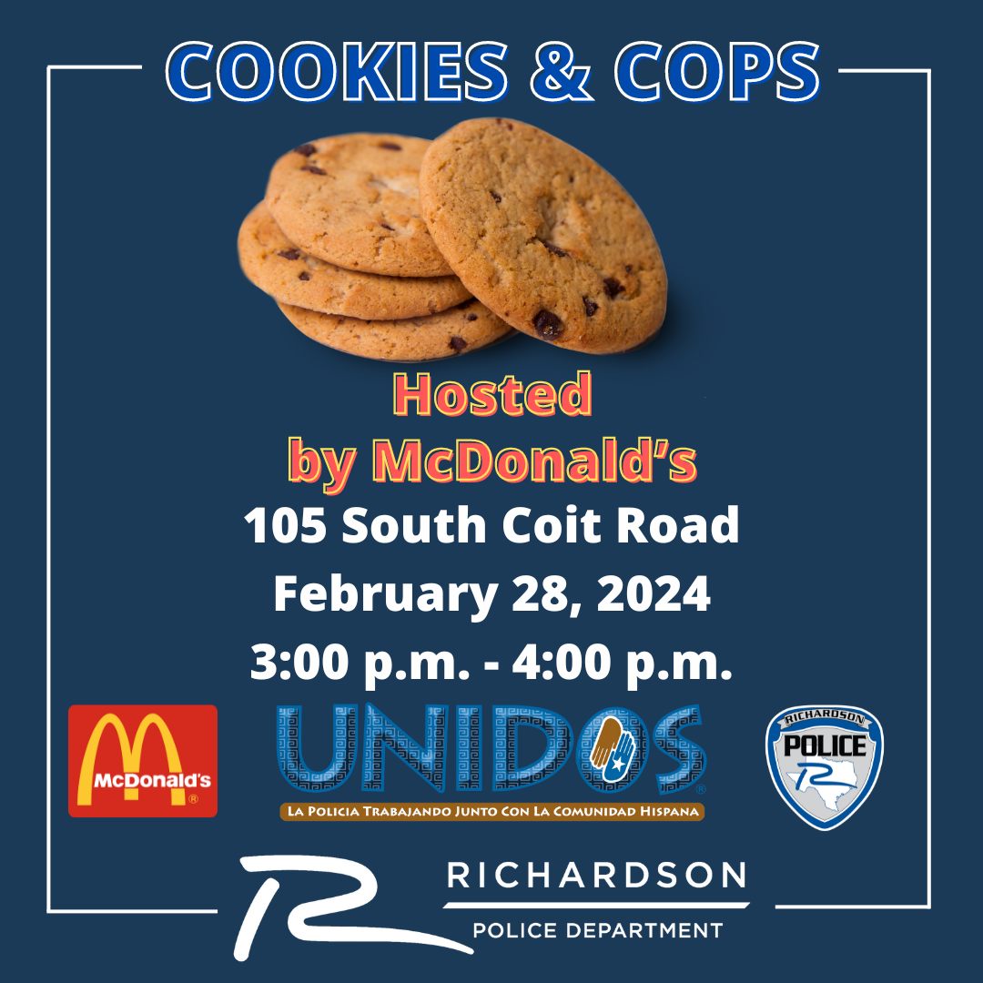 Cookies and Cops Event Feb 28 2024