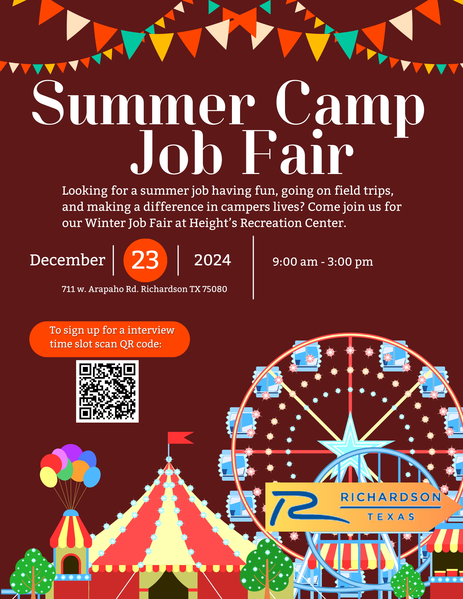 Summer Camp Job Fair 2025